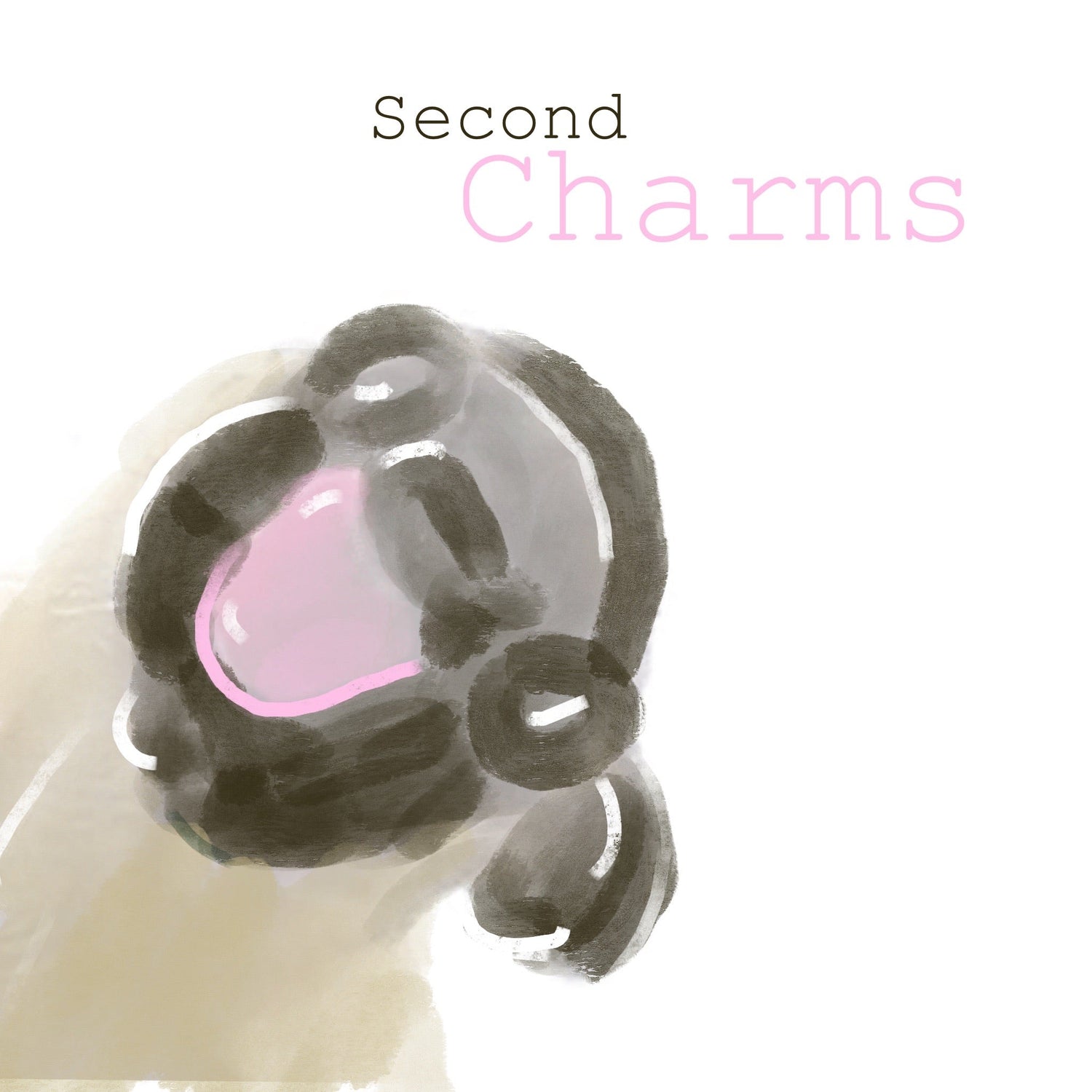 Number two with illustration of an animal and charms written below